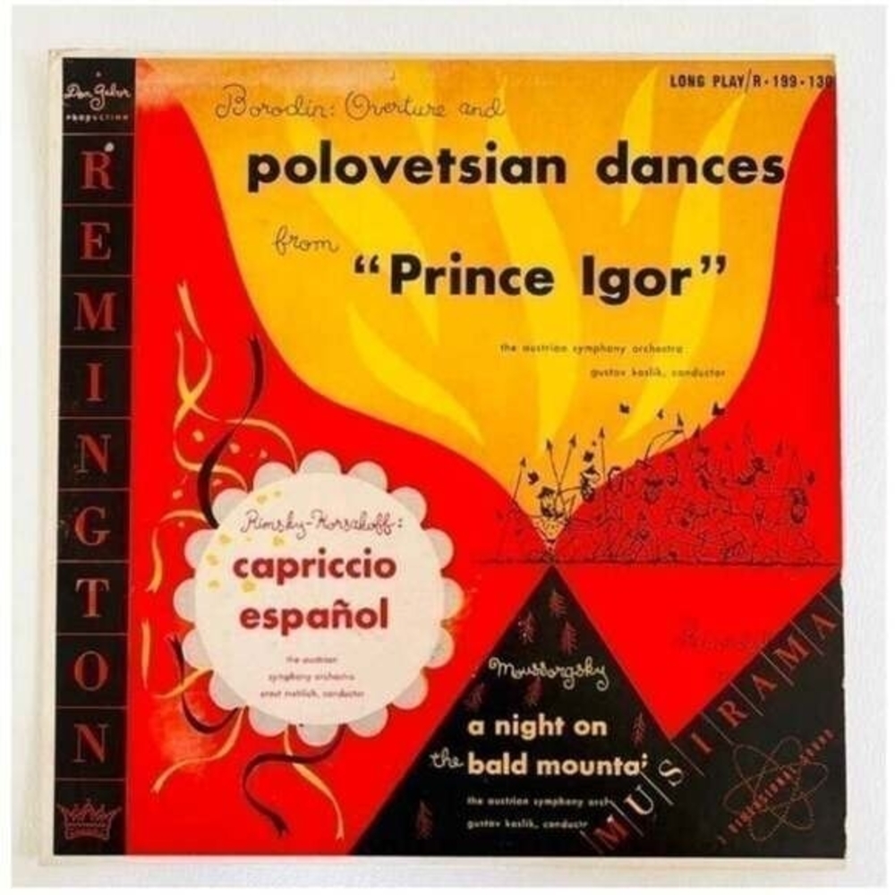 LP Overture & Polovetsian Dances From "Prince Igor" Vinyl Record